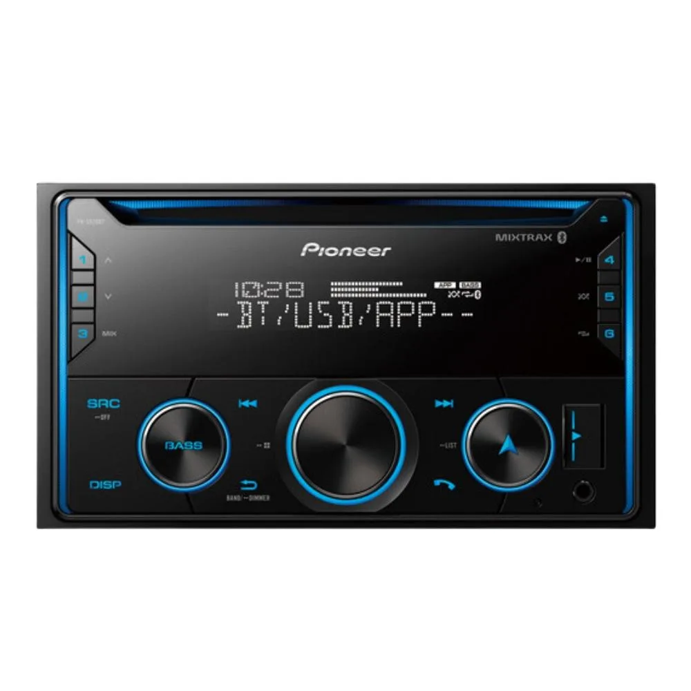 Pioneer Pioneer FH-S520BT Double-DIN CD Receiver with Bluetooth — product photo