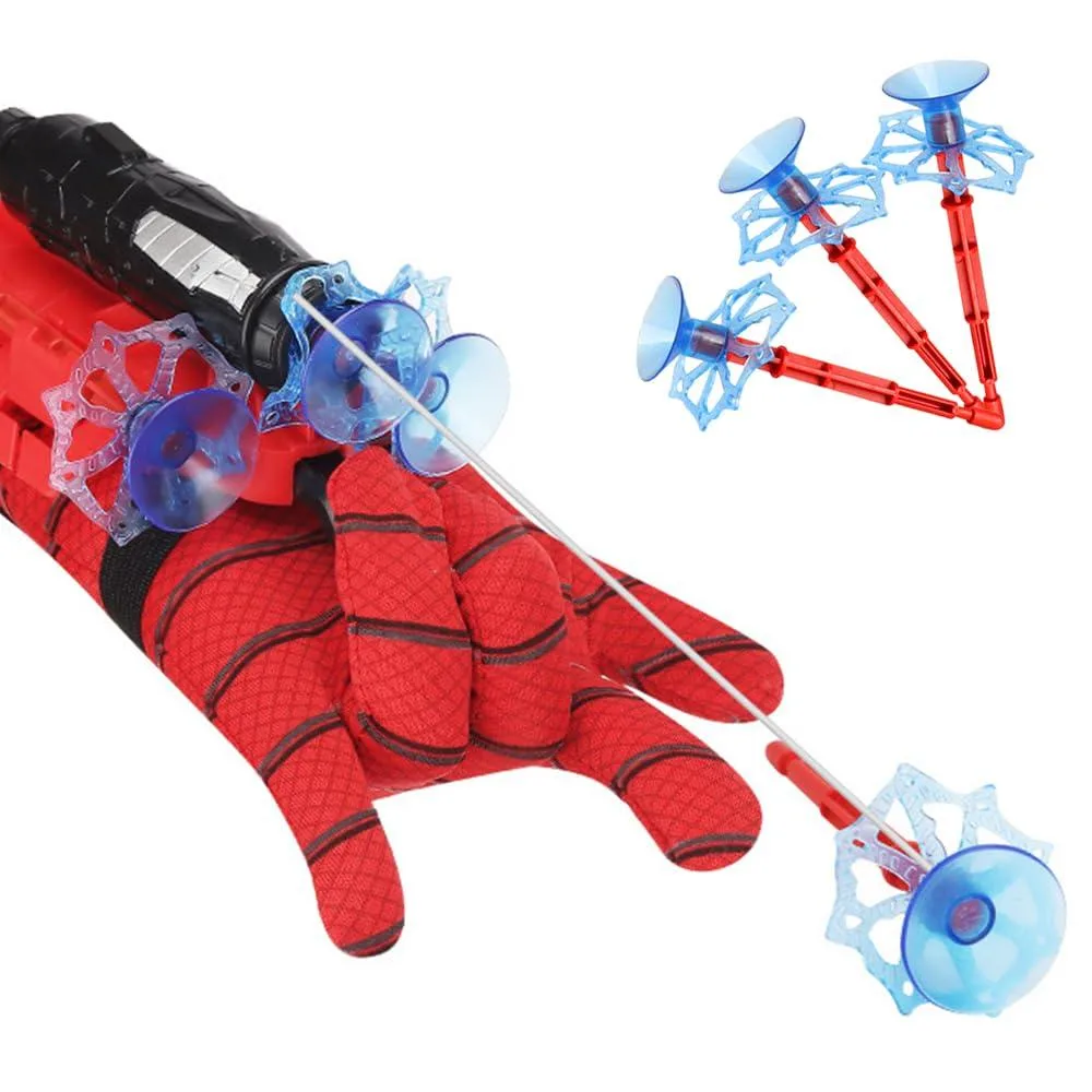  Spider Web Shooter with Gloves and Suction Darts Educational Toy — product photo