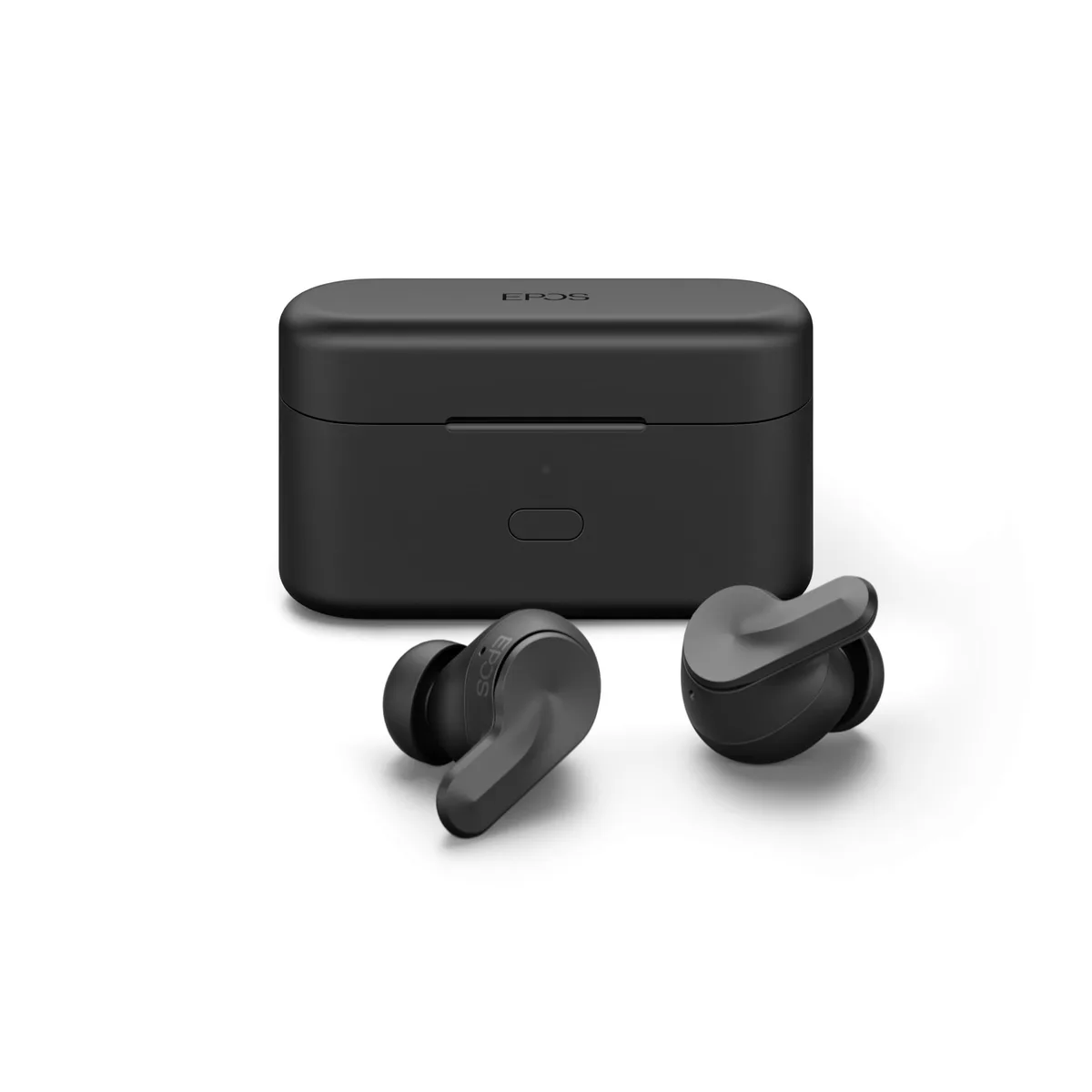 EPOS EPOS ADAPT E1 True Wireless Earbuds Black 2 in 1 accessory — product photo