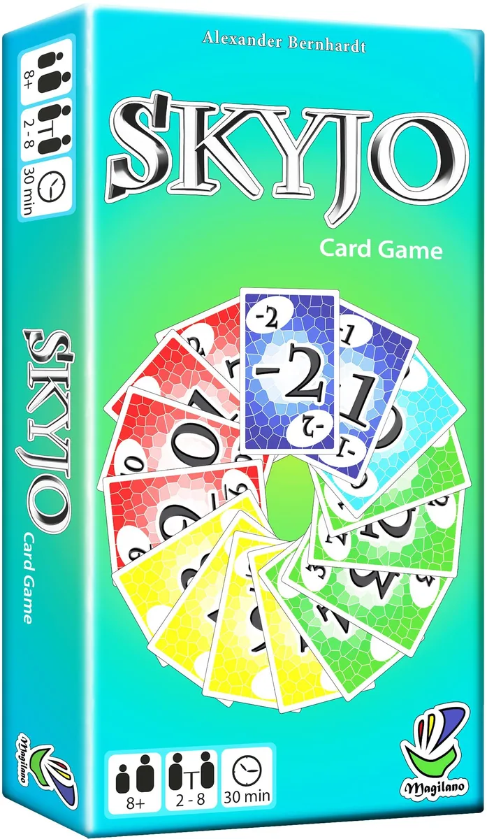  Worry Free Gadgets SKYJO Card Game MA300715 Black — product photo