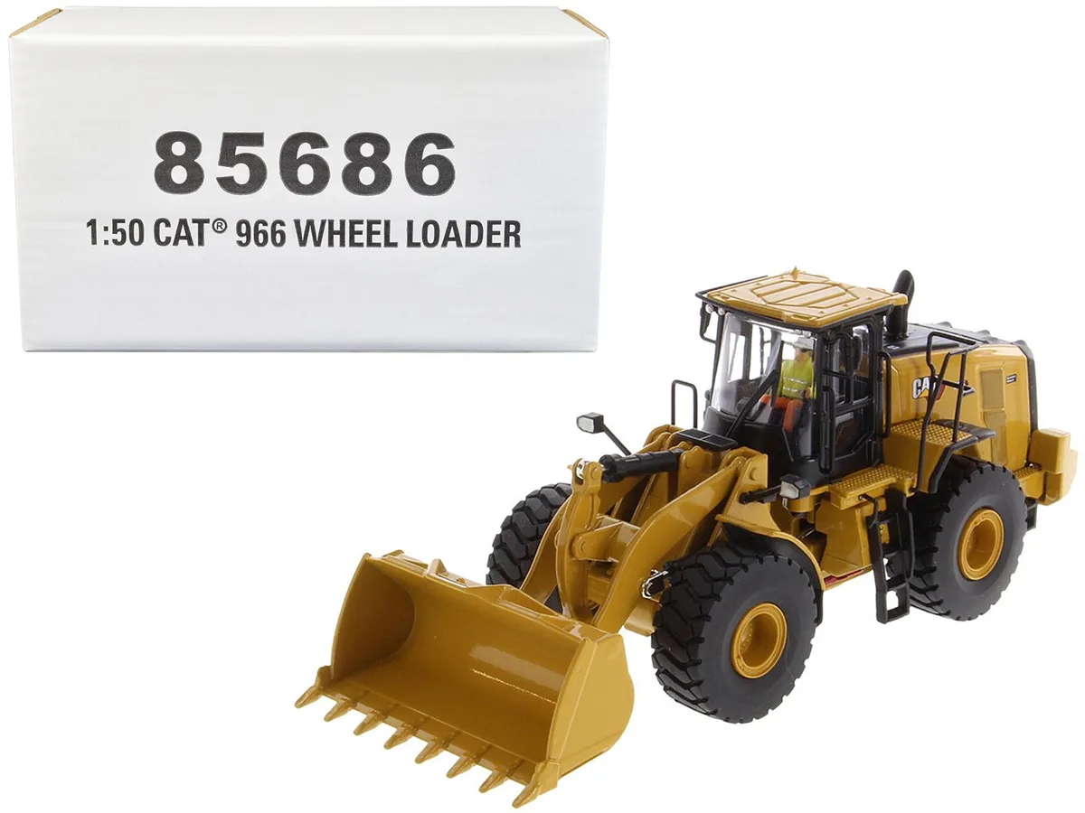 DieCast Masters DieCast Masters CAT 966 Wheel Loader High Line Series 1/50 hobby collectible — product photo