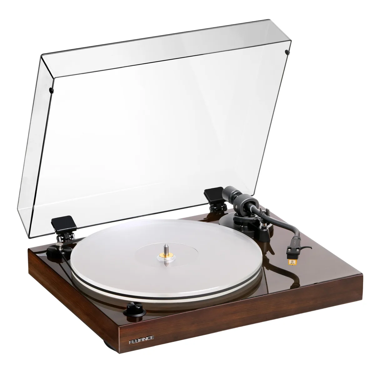 Fluance Fluance RT85NW Turntable Walnut Nagaoka MP-110 — product photo