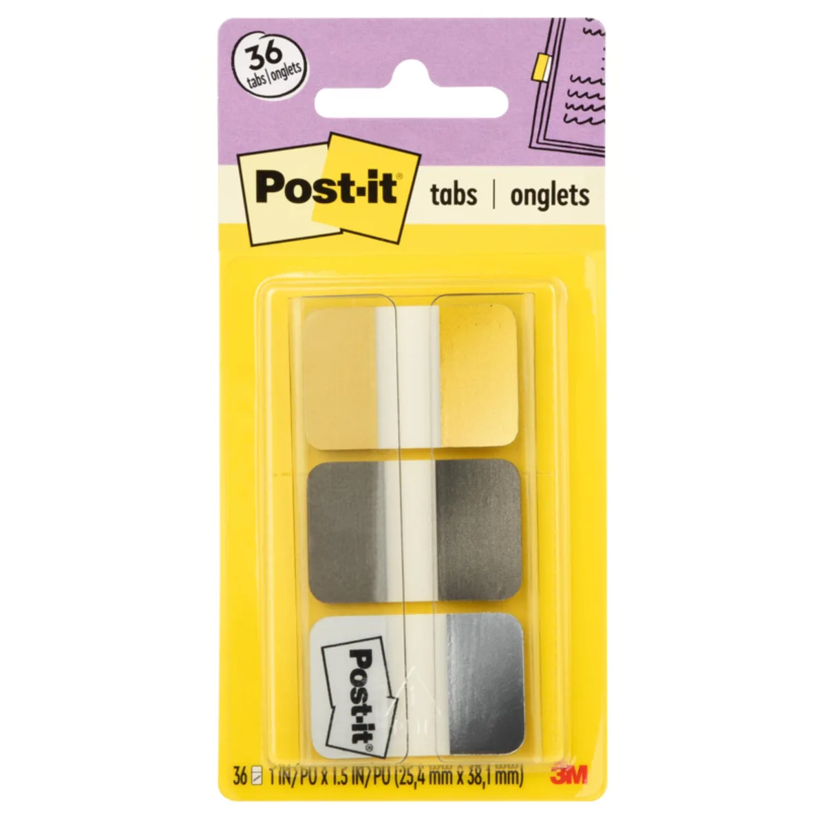 Post-it Post-it Durable Tabs 36 tabs 686-FLMM — product photo
