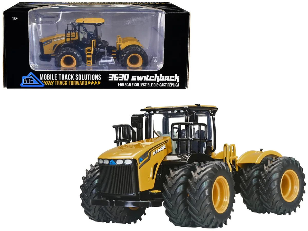 SpecCast Collectibles SpecCast Collectibles 3630 Switchback Articulating Tractor Yellow 1/50 Diecast — product photo