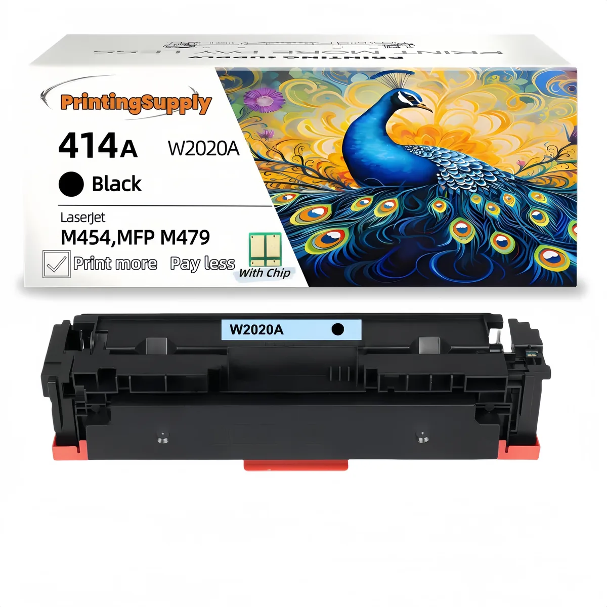 Aster Graphics Inc Aster Graphics Inc 414A W2020A Black Toner Cartridge 2400 Pages — product photo