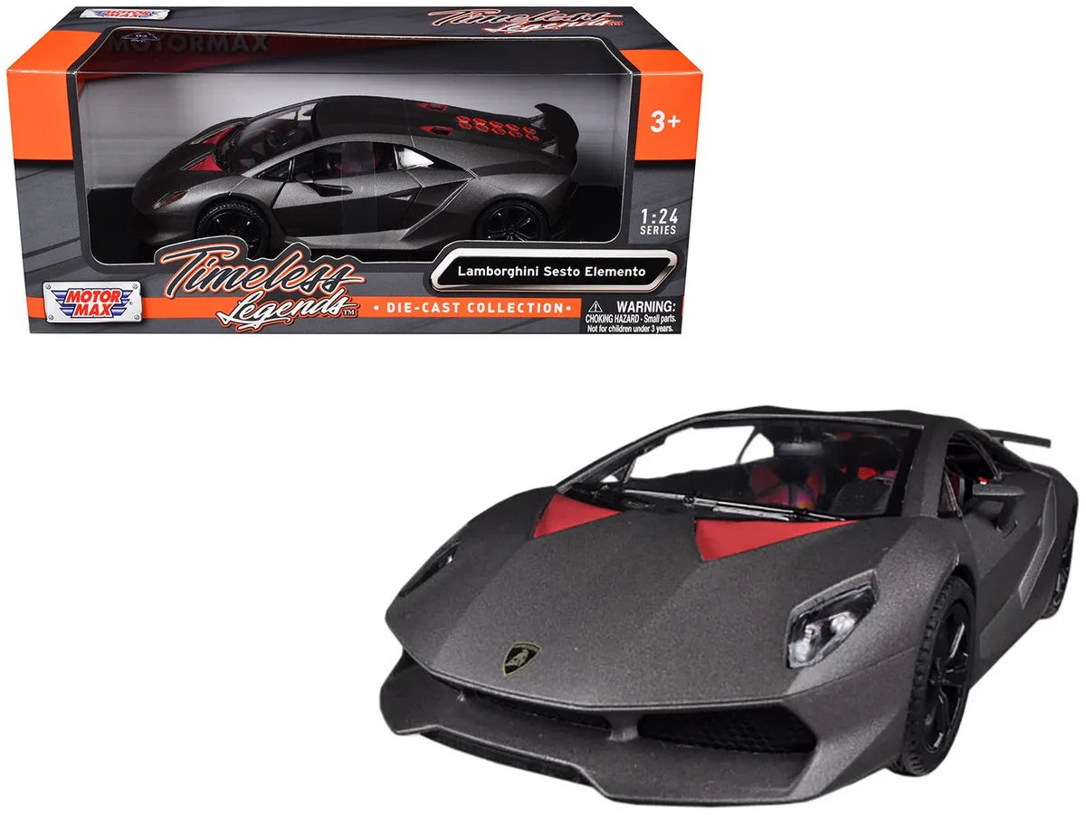 MOTORMAX MOTORMAX Lamborghini Sesto Elemento Carbon 1/24 diecast hobby collectible — product photo