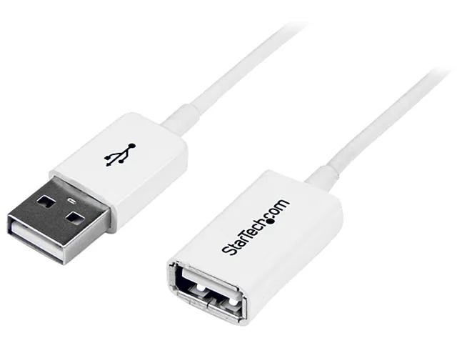 STARTECH STARTECH USBEXTPAA3MW 3m White USB 2.0 Extension Cable A to A — product photo