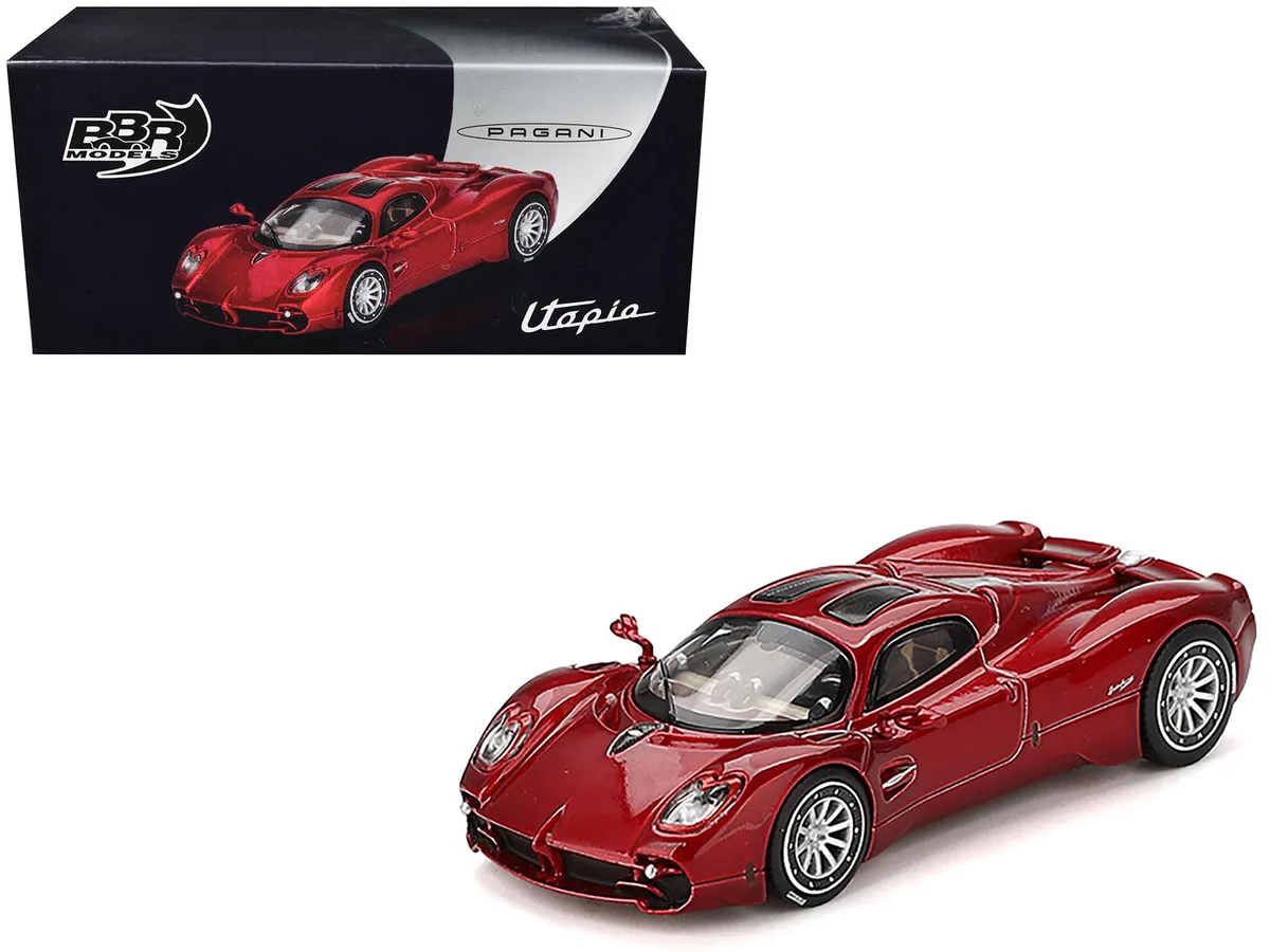 BBR BBR Pagani Utopia Dubai Red 1/64 Diecast Model Car — product photo