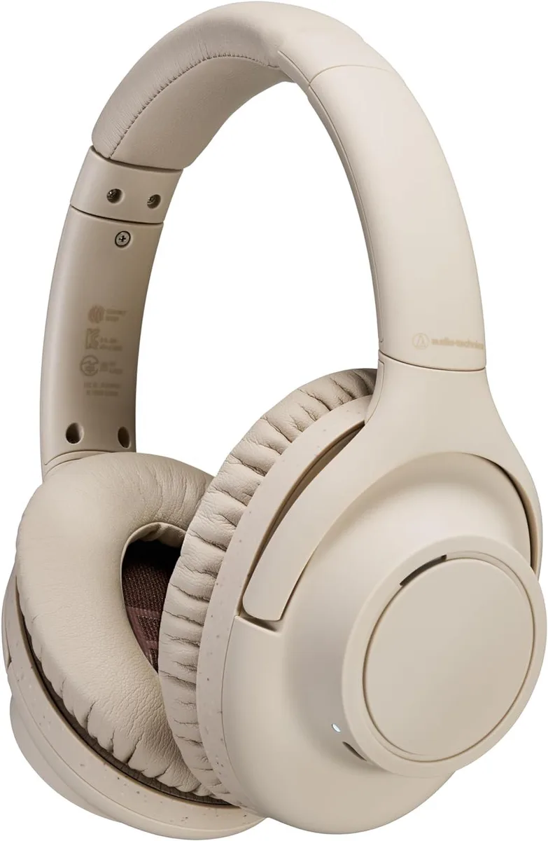 Audio-Technica Audio-Technica ATH-S300BTBG Beige Wireless Over-Ear Headphones — product photo