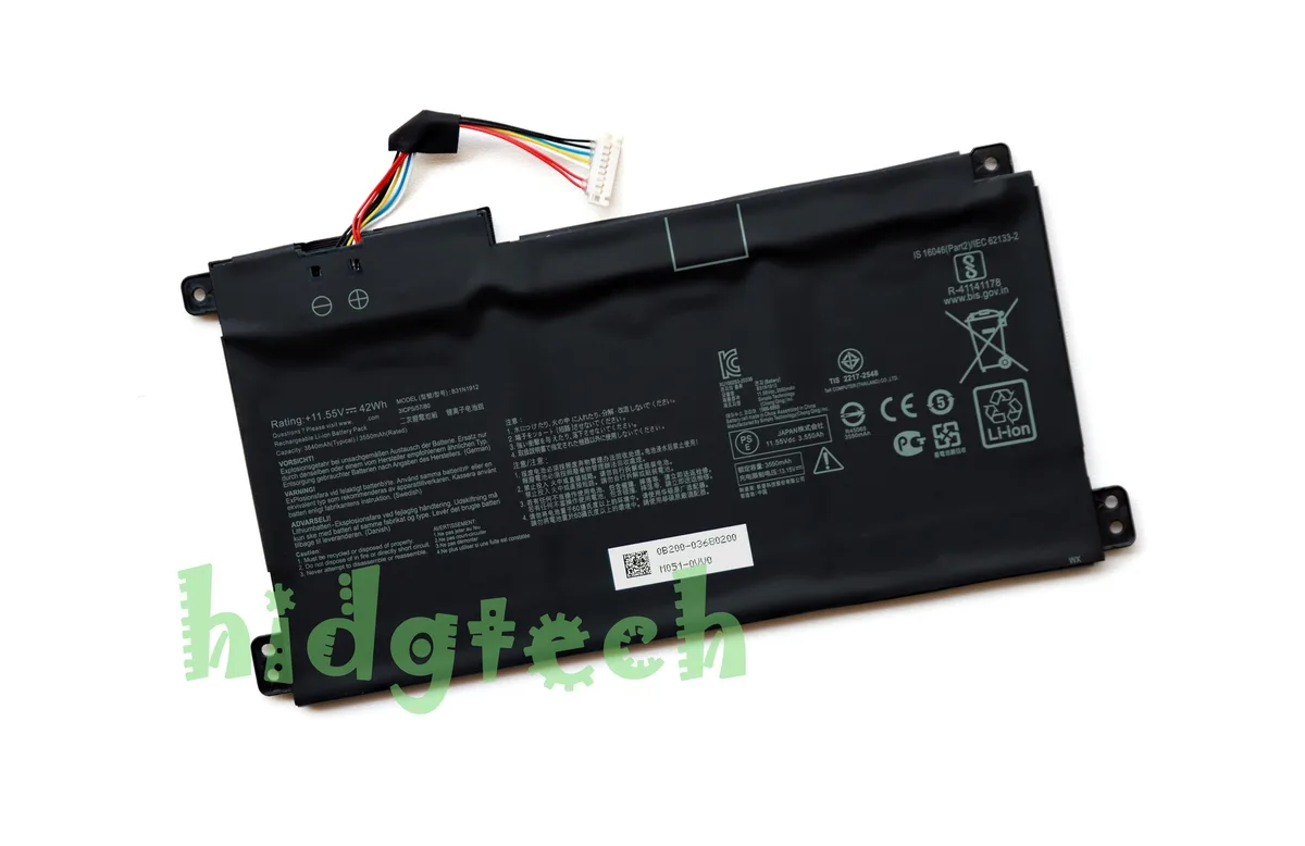 Beisite Beisite B31N1912 42Wh 11.55V laptop battery for Asus VivoBook 14 E410MA L410MA E410KA E510MA — product photo