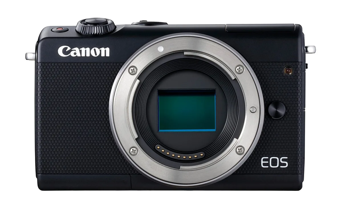Canon Canon EOS M100 24.2 MP compact mirrorless camera black — product photo