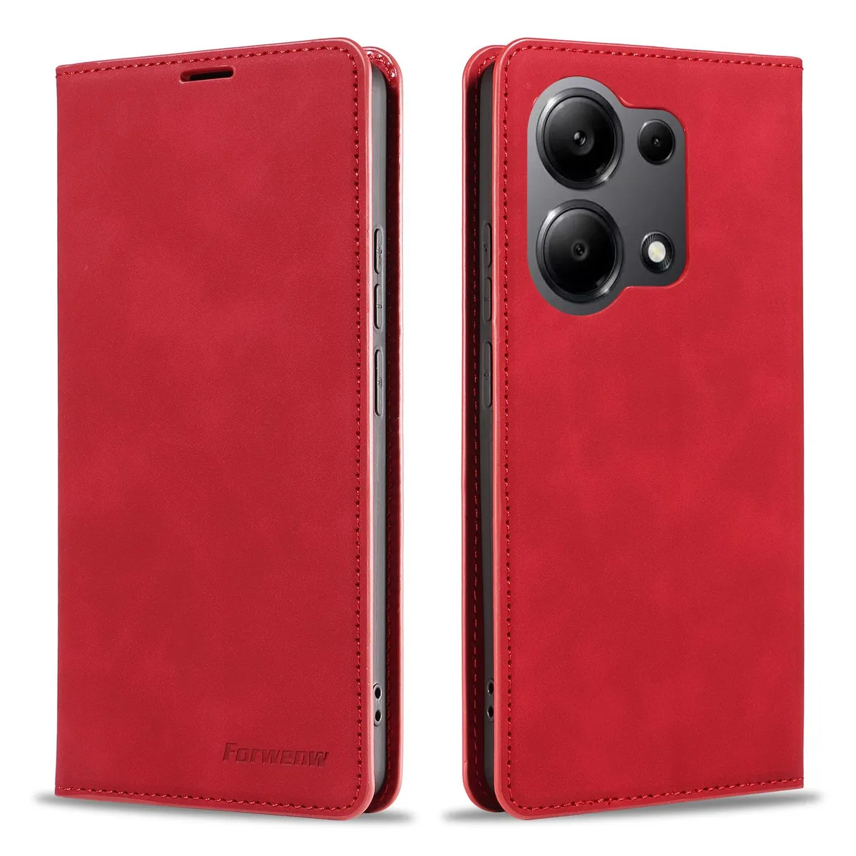 BONAEVER BONAEVER Case for Xiaomi RedMi Note 13 Pro 4G Red — product photo