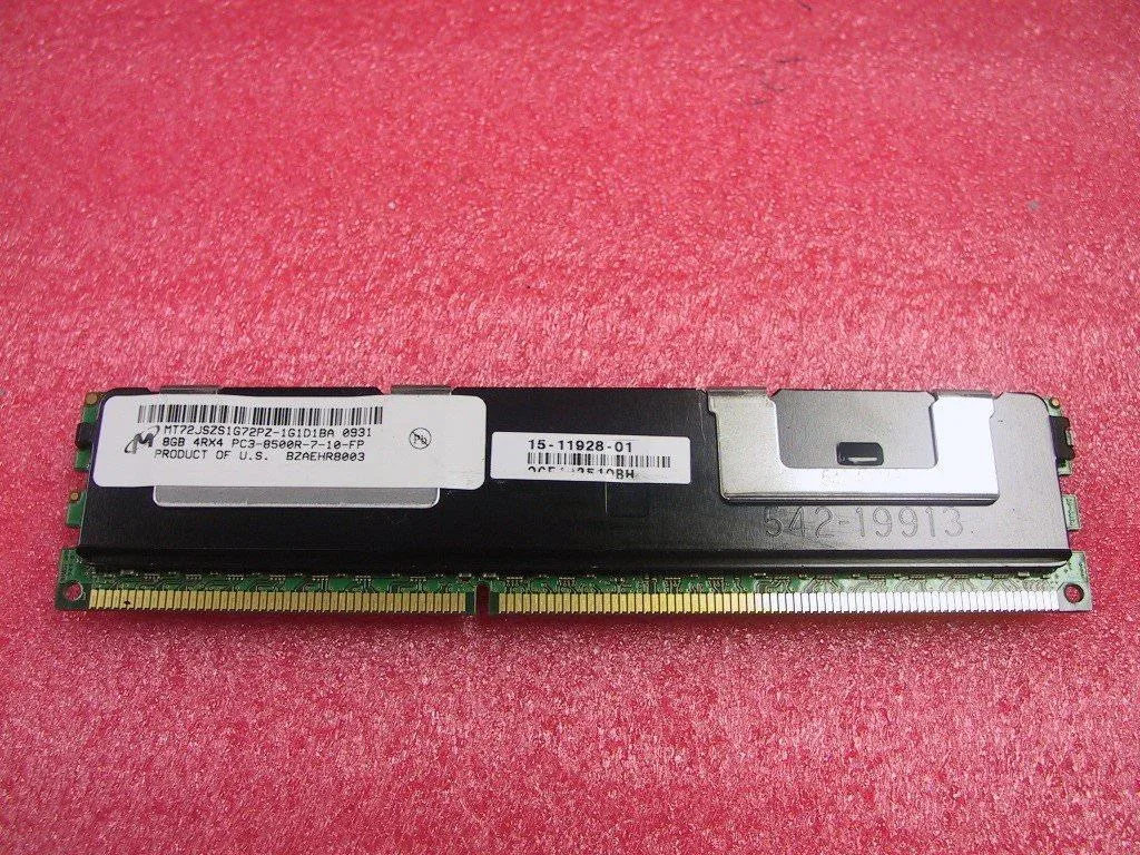 Micron Technology, Inc. Micron Technology, Inc. MT72JSZS1G72PZ-1G1D1BA 8GB DDR3 1066 PC3 8500 desktop RAM — product photo