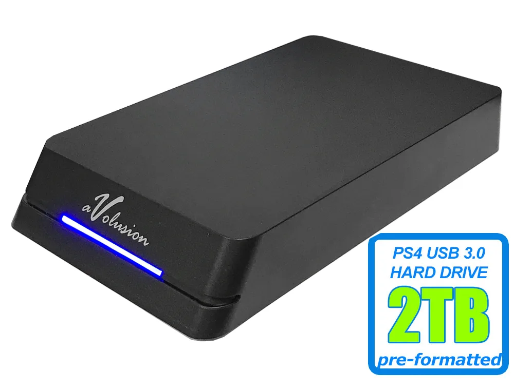 Avolusion Avolusion HDDGU3-PRO-2TB-PS 2TB 7200RPM 64MB Cache USB 3.0 external hard drive — product photo
