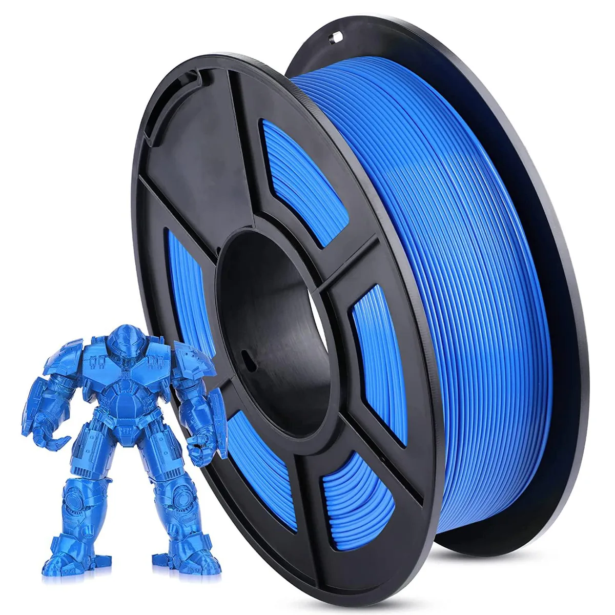 FOCUSTEC FOCUSTEC PLA 3D Printer Filament 1.75mm ±0.02mm 1KG Blue — product photo