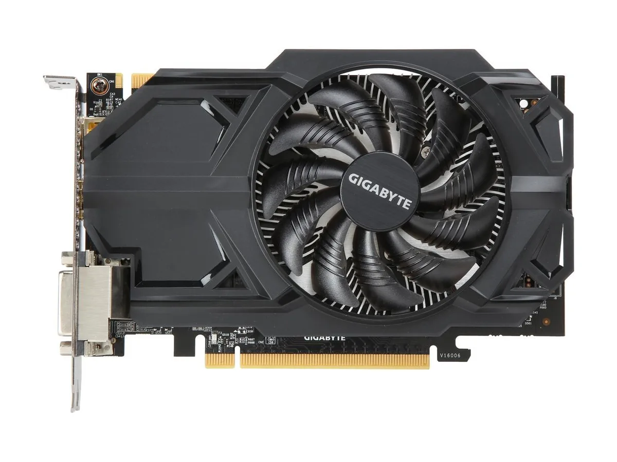 GIGABYTE GIGABYTE GeForce GTX 950 2GB GDDR5 graphics card GV-N950D5-2GD — product photo