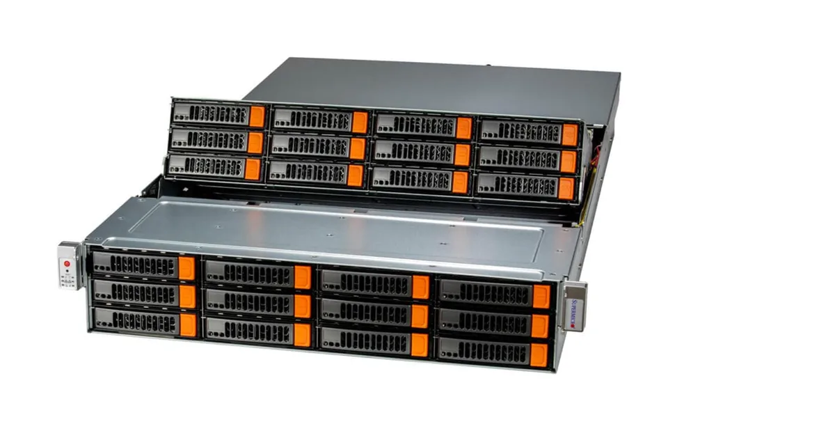 Supermicro Supermicro ASG-2015S-E1CR24H-G1-OTO-68 rack server EPYC 9124 16-core 24-bay — product photo