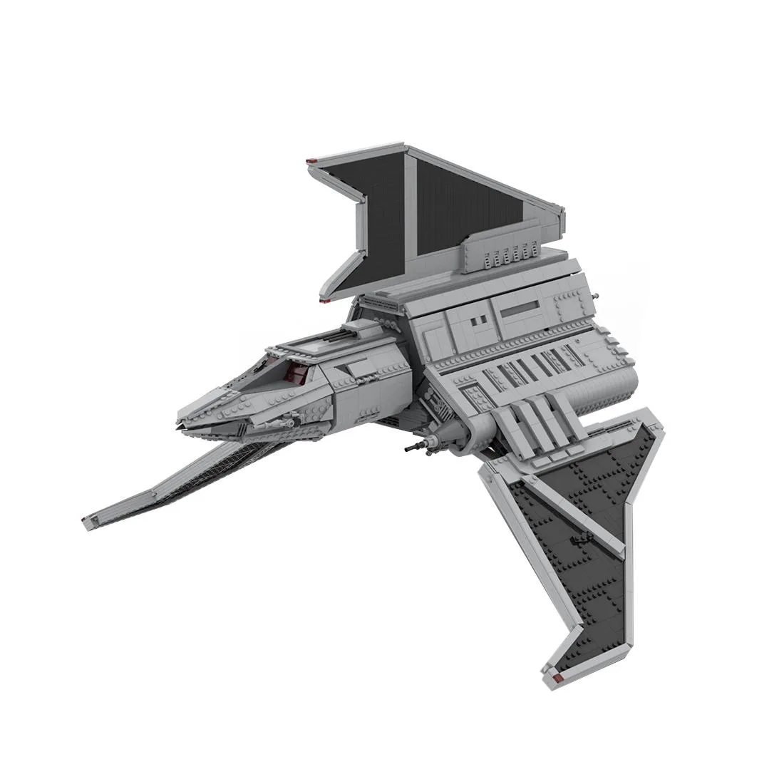 ZITIANYOUBUILD ZITIANYOUBUILD The Havoc Marauder Shuttle Upgraded 4823PCS — product photo
