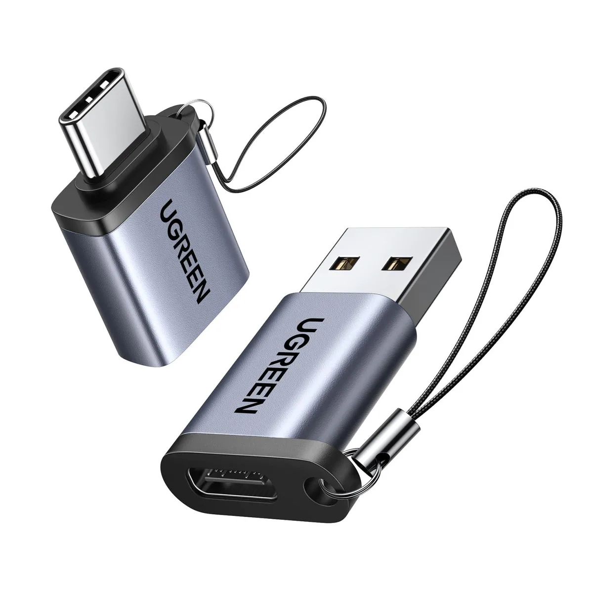  Ugreen 35001 USB to USB-C Adapter 2 Pack 10Gbps — product photo