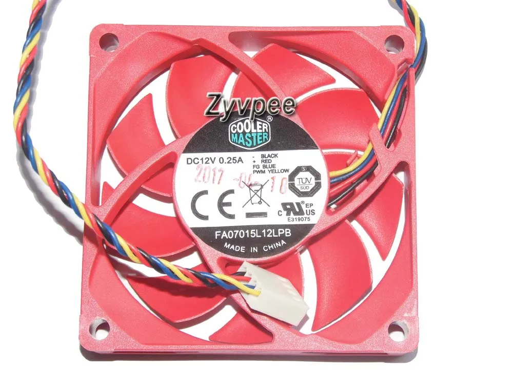 Zyvpee Zyvpee FA07015L12LPB 70×15 mm 4-pin CPU cooler — product photo