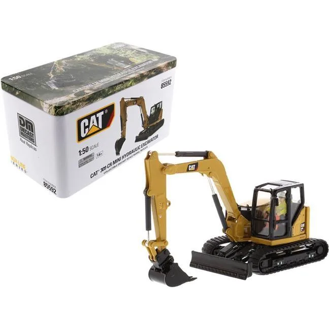 DieCast Masters DieCast Masters 85592 CAT 309 CR Next Generation Mini Hydraulic Excavator 1/50 vehicle — product photo