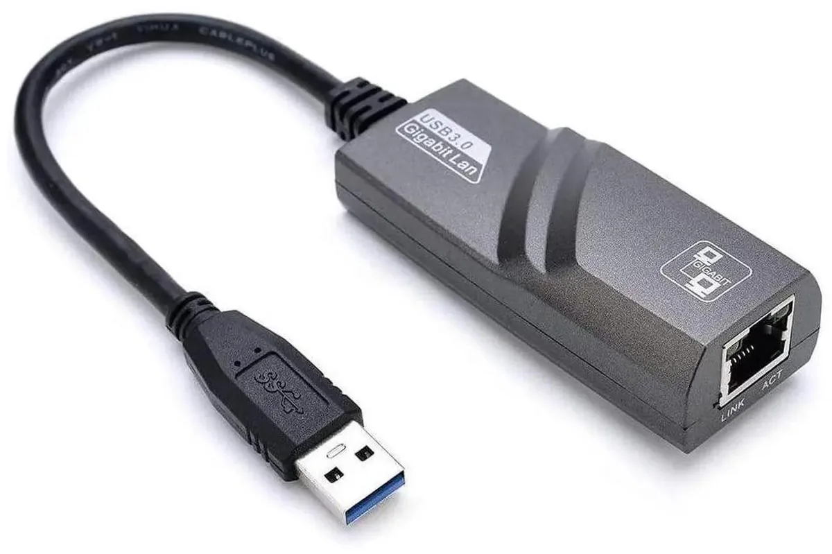 SMUGDESK SMUGDESK USB 3.0 to RJ45 Gigabit Ethernet Adapter Black — product photo