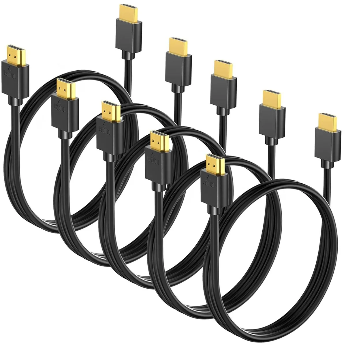 OLYCOM OLYCOM HDMI 2.0 Cable 6FT 5-Pack 4K@60Hz ARC — product photo