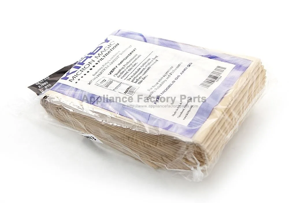 Appliance Factory Parts Appliance Factory Parts 49-2432-09 Kirby Gen 4/5 Vacuum Bags 9 Pack — product photo