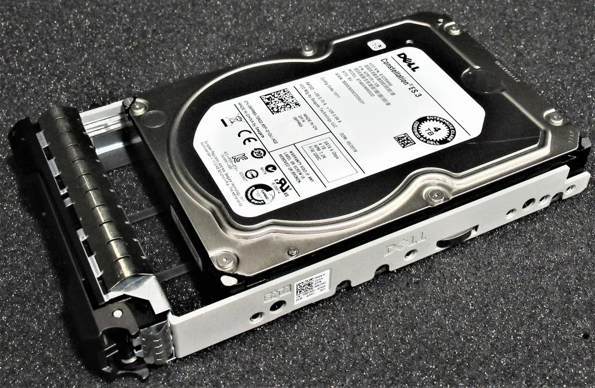 DELL DELL ST4000NM0033 Constellation 4TB 7200RPM 128MB 3.5" SATA internal hard drive — product photo