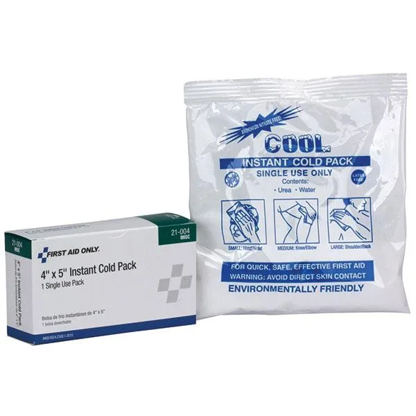 First Aid Only First Aid Only 21004 Instant Cold Pack 4" x 5 — product photo