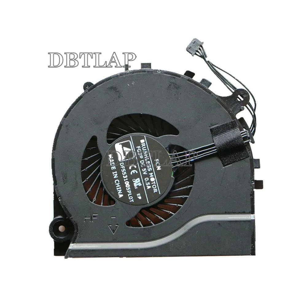 DBTLAP DBTLAP CPU Fan for HASEE K550D K550D-I5 D1 K550D-I7 D1 DFS531005PL0T FG3P laptop cooling pad — product photo