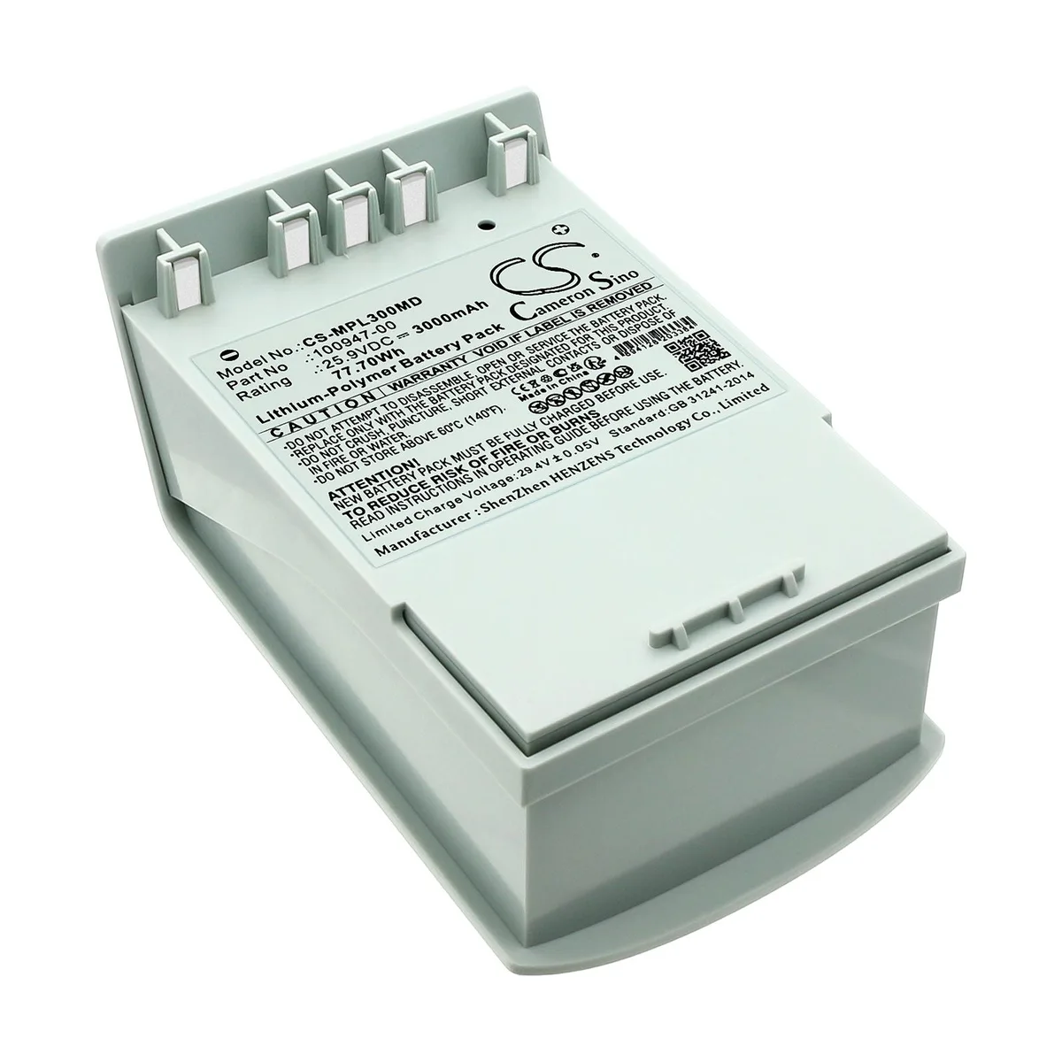 Cameron &amp; Co Cameron &amp; Co DS-CS-MPL300MD Li-Polymer 3000mAh 25.9V Grey — product photo