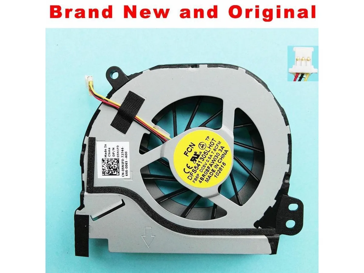 Fans Fans CPU Cooler for Dell Vostro 3460 Inspiron 5420 7420 5N1F0 DFS541305LH0T FB6P — product photo