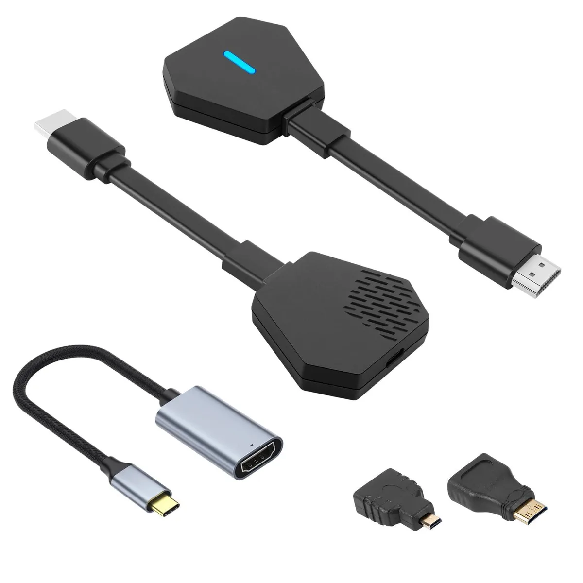 AVer S01 USB C Wireless HDMI Media Converter 4K@30Hz 1080P@60Hz 165Ft Black — product photo