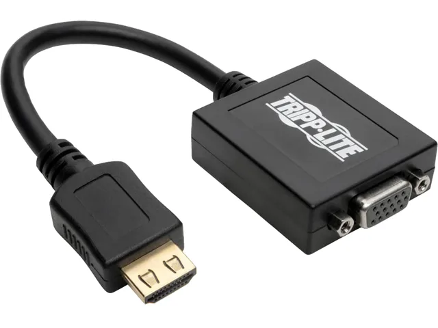Tripp Lite Tripp Lite P131-06N HDMI to VGA audio video converter 6in — product photo