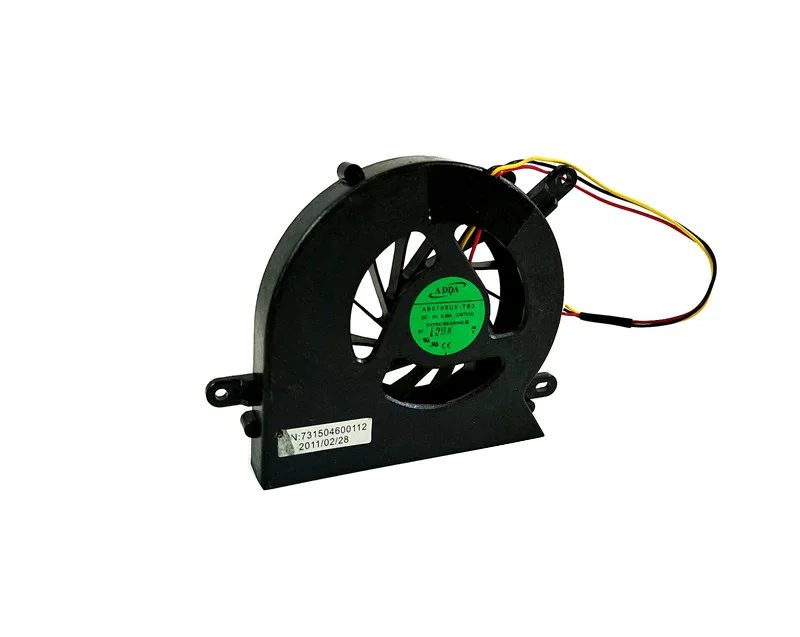 Zyvpee Zyvpee AB0705UX-TB3 CW7012 5V .5A 3-pin notebook fan — product photo