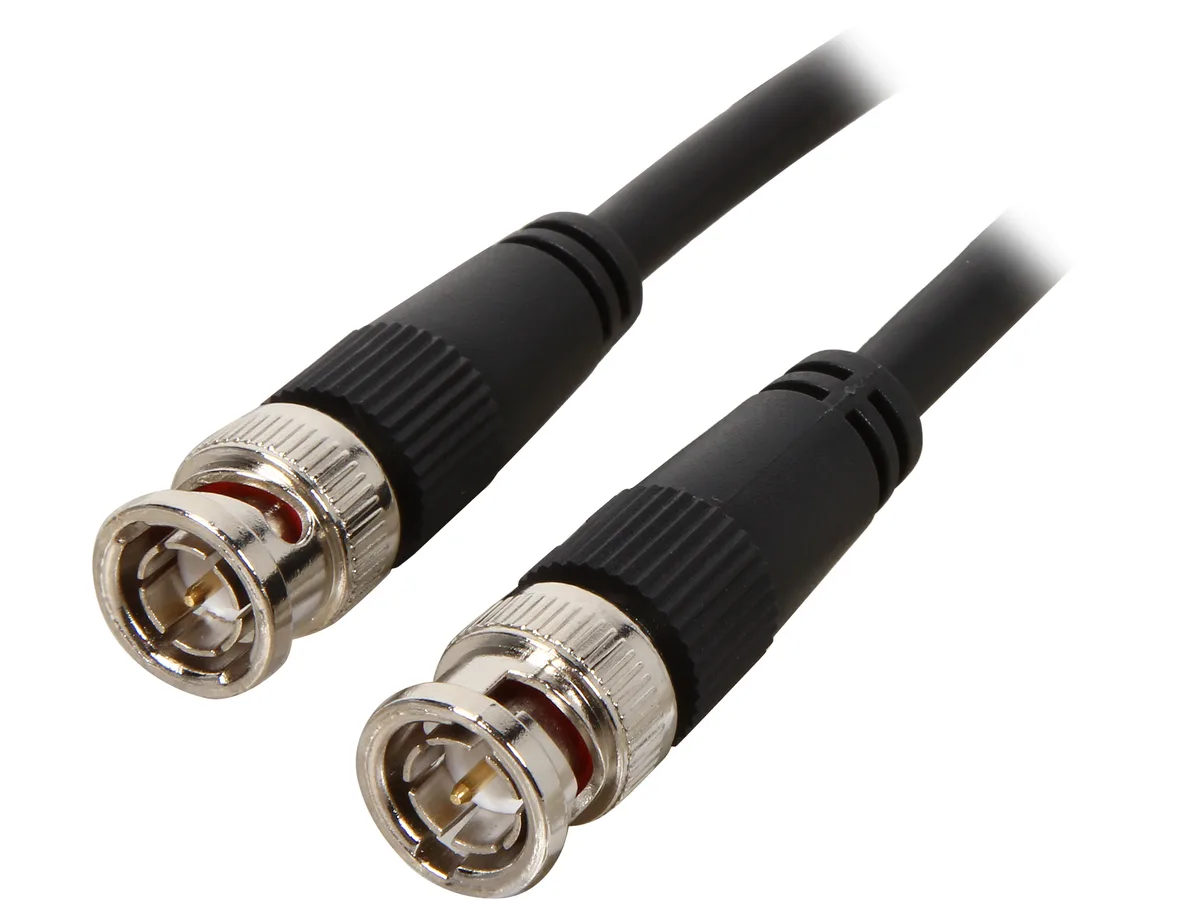 Cables To Go Cables To Go 40026 BNC Cable 75 Ohm RG59/U 6 ft 1.82 m Male to Male Double Shielded Black — product photo