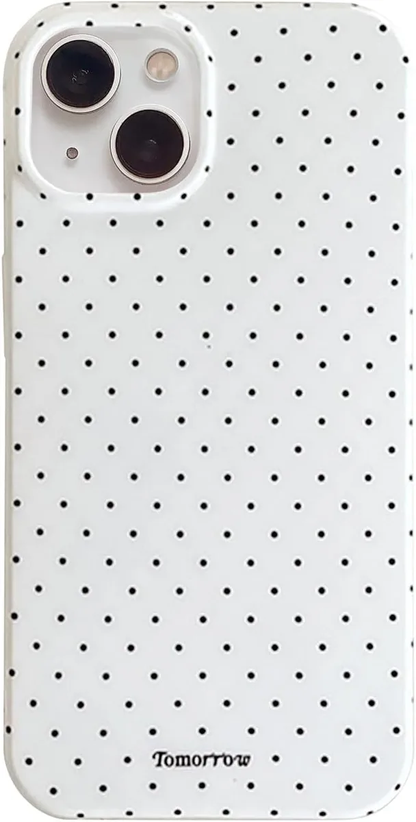 Transcend Transcend iPhone 13/14 Polka Dot Case White — product photo