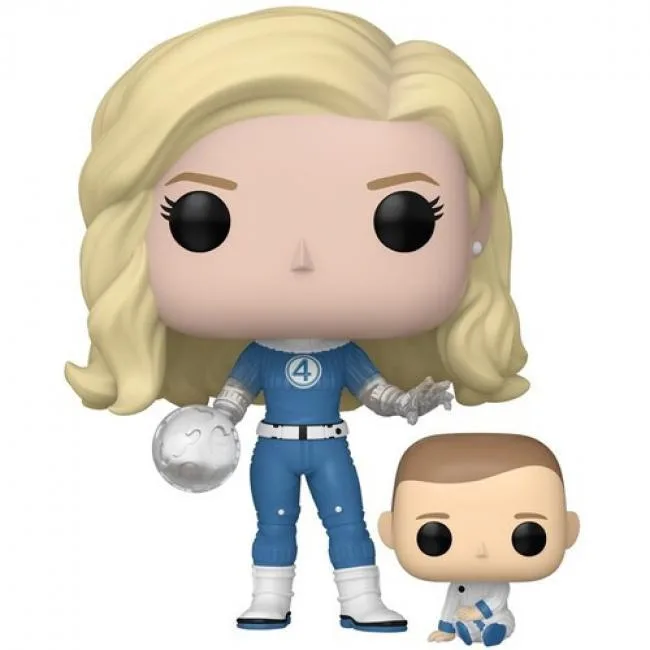 Funko Funko 83583 POP! &amp; Buddy Invisible Woman &amp; Franklin action figure — product photo