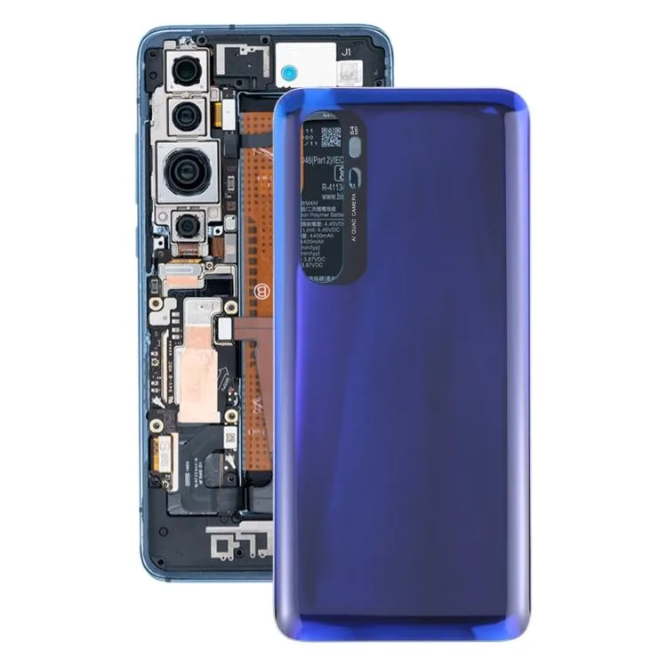Purple replacement back cover for Mi Note 10 Lite