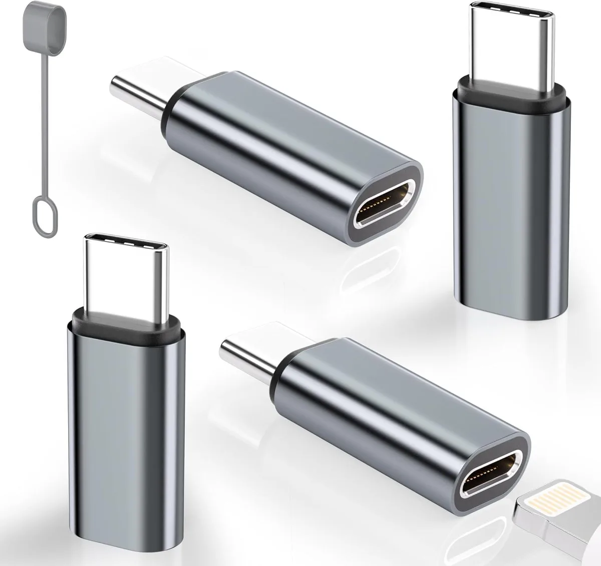Boxwave Boxwave 4 Pack Lightning to USB C Adapter — product photo