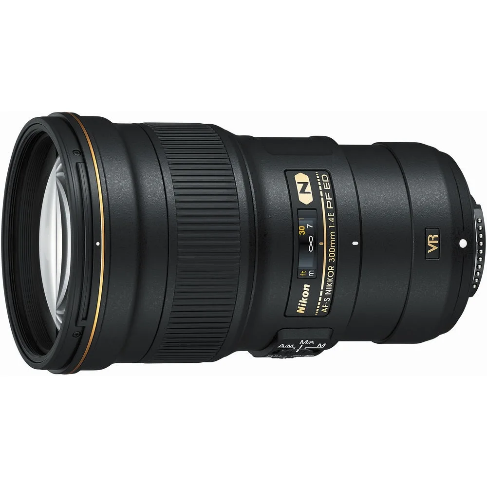 Nikon Inc Nikon AF-S NIKKOR 300mm f/4E PF ED VR camera lens — product photo