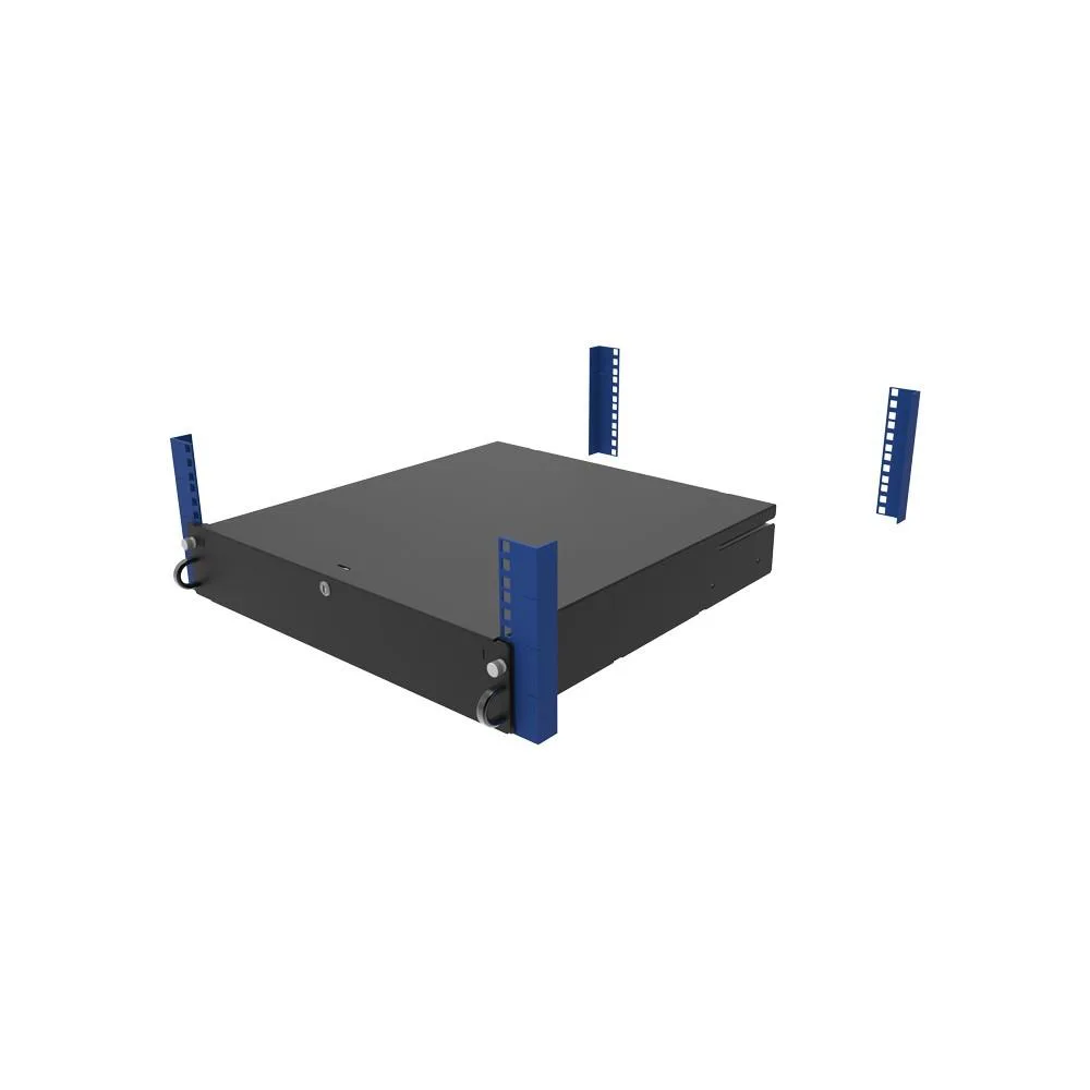 RackSolutions RackSolutions 2U Lockable Rackmount Drawer 18 Deep 100 lb Capacity with Rear Bracket — product photo