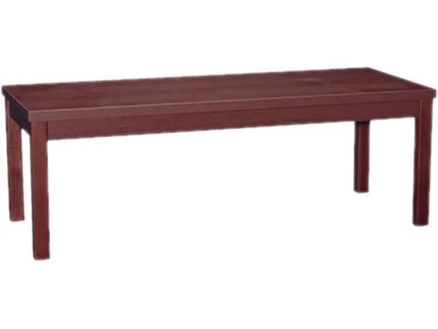 HON HON 80191NN Laminate Occasional Table Rectangular 48 x 20 x 16 Mahogany office furniture — product photo