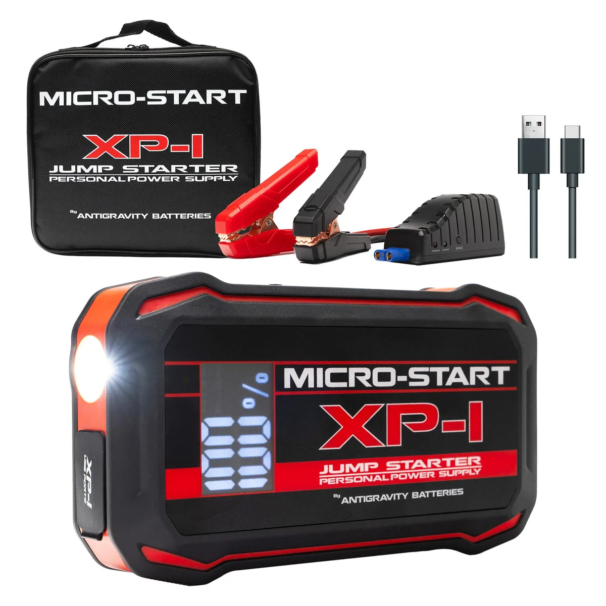 Antigravity Batteries Antigravity XP-1-G2 Micro-Start 400A 12000mAh USB-C PD 30W Jump Starter — product photo