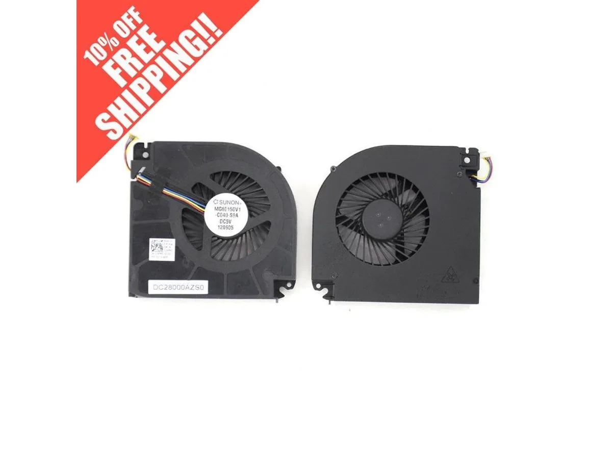 Fans Fans Dell M5700 0tjj0r 26PND CPU card cooling fan — product photo