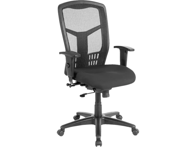 Lorell Lorell LLR86205 Executive Mesh High-back Swivel Chair office furniture — product photo