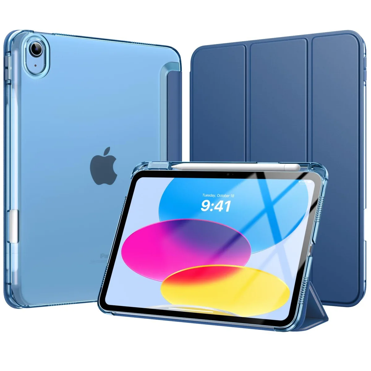  MoKo A3354 Case for iPad A16 11th Gen 11 Inch 2025 Navy — product photo