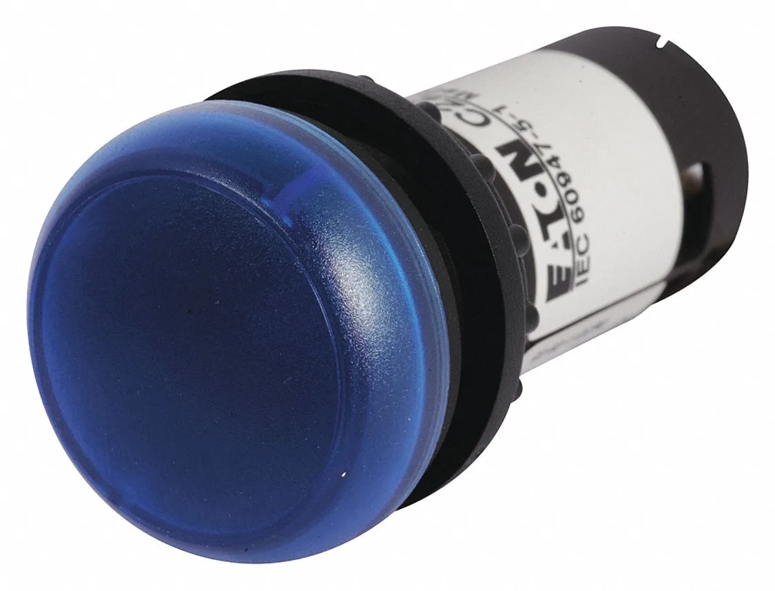 Eaton Eaton C22-L-B-24 Raised Indicator Light Blue 24VAC/DC 22mm — product photo