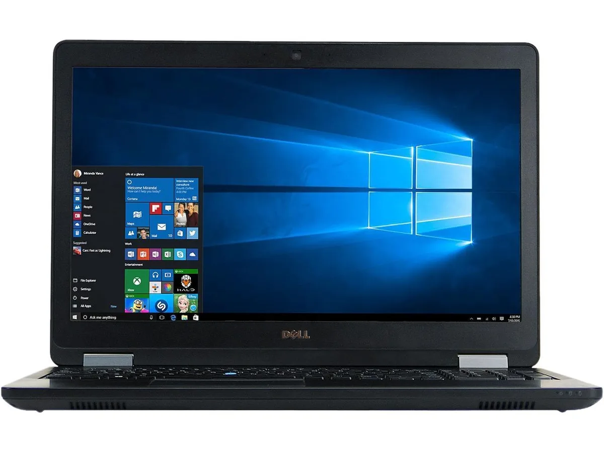 DELL DELL Latitude E5570 i5-6200U 2.30GHz 8GB 256GB SSD 15.6" laptop — product photo